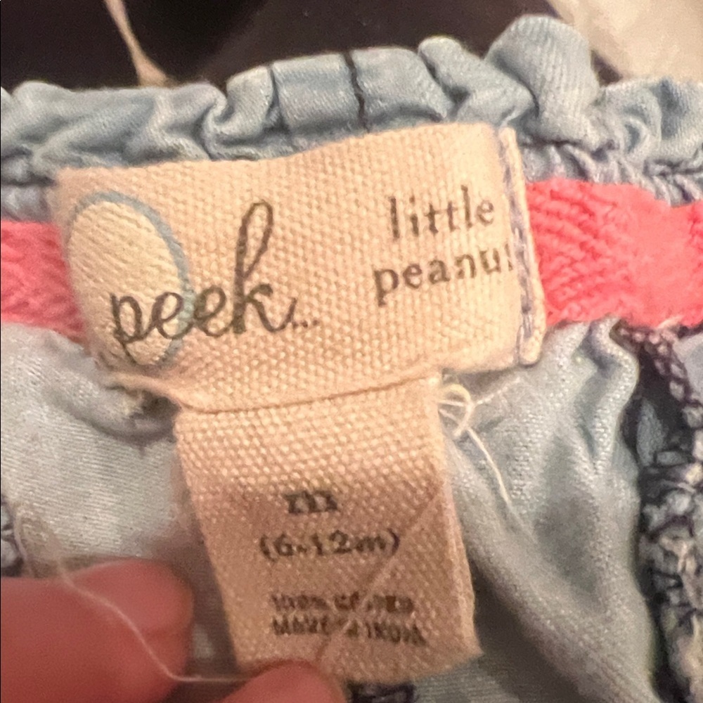 Peek little peanut denim shorts (6-12 months) - Picture 2 of 2